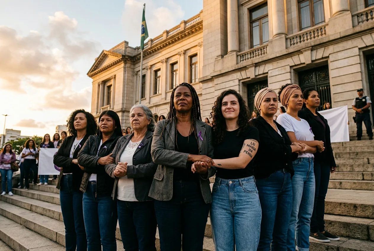 Conheça seus direitos: o que a Lei Maria da Penha garante para você.